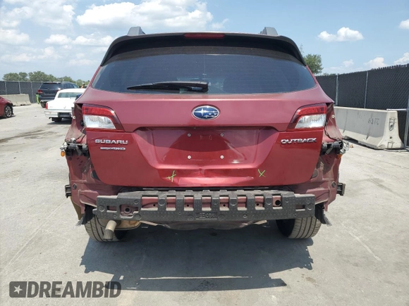 2015 Subaru Outback 2.5i with VIN 4S4BSBACXF3331744, listed as a Copart auction lot 57670455 with 118,022 mi miles and Salvage title. Bid and sale history available at DreamBid. Image 6.