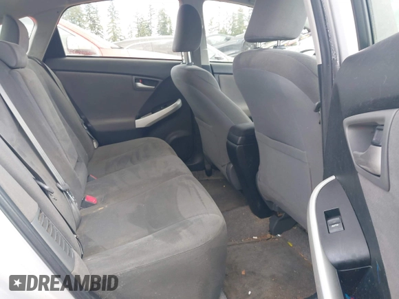 2013 Toyota Prius One with VIN JTDKN3DU6D0350795, listed as a IAAI auction lot 42025416 with 146,043 mi miles. Bid and sale history available at carsss.com. Image 8.