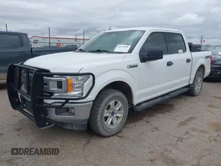 2018 Ford F-150 XL with VIN 1FTEW1EG2JKD10883, listed as a IAAI auction lot 41921828 with 156,780 mi miles. Bid and sale history available at carsss.com. Image 17.