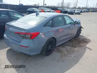 2024 Honda Civic Sport with VIN 2HGFE2F54RH502871, listed as a IAAI auction lot 41839206 with 36,277 mi miles and . Bid and sale history available at DreamBid. Image 4.