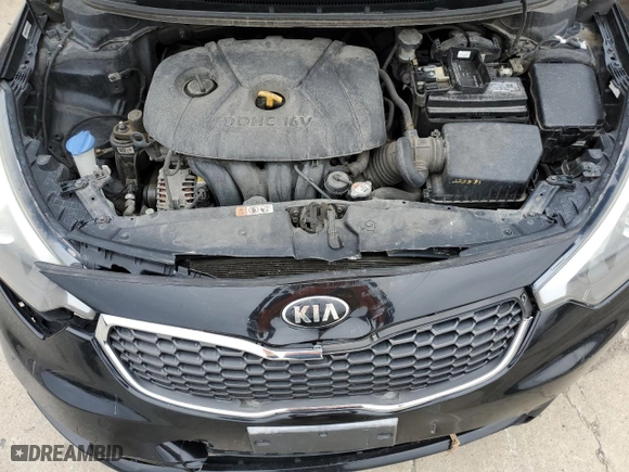 2015 Kia Forte LX with VIN KNAFK4A69F5335555, listed as a Copart auction lot 71662124 with 0 mi miles and Salvage Title. Bid and sale history available at carsss.com. Image 11.