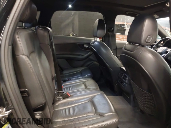 2017 Audi Q7 Premium with VIN WA1AAAF78HD045858, listed as a IAAI auction lot 42315980 with 66,523 mi miles and . Bid and sale history available at DreamBid. Image 8.