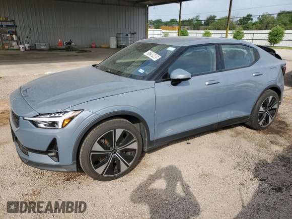 2023 Polestar 2 with VIN YSMEG3KA7PL163248, listed as a Copart auction lot 51208485 with 47,388 mi miles and Clean Title. Bid and sale history available at carsss.com. Image 1.