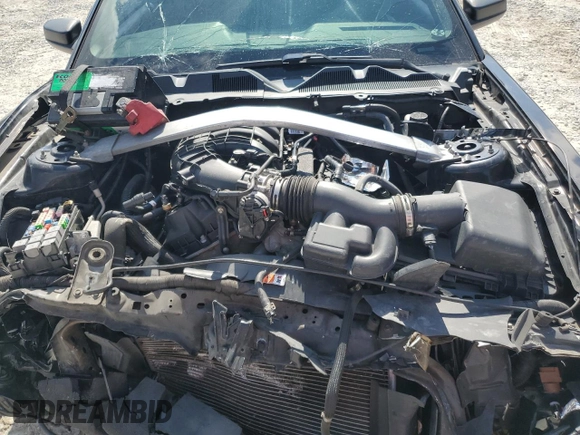 2012 Ford Mustang V6 with VIN 1ZVBP8EM5C5252216, listed as a Copart auction lot 55965755 with 135,502 mi miles and Salvage title. Bid and sale history available at DreamBid. Image 11.