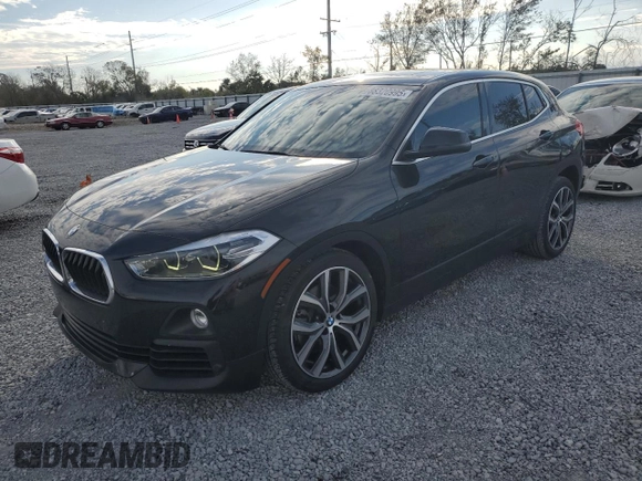 2019 BMW X2 sDrive28i with VIN WBXYJ3C56K5N36579, listed as a Copart auction lot 88320995 with 66,143 mi miles and Salvage Title. Bid and sale history available at carsss.com. Image 1.