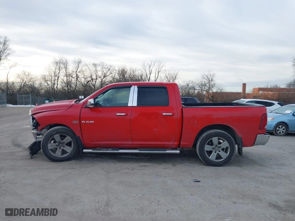 2010 Dodge Ram 1500 SLT with VIN 1D7RV1CT1AS261380, listed as a IAAI auction lot 41517005 with 92,768 mi miles. Bid and sale history available at carsss.com. Image 15.