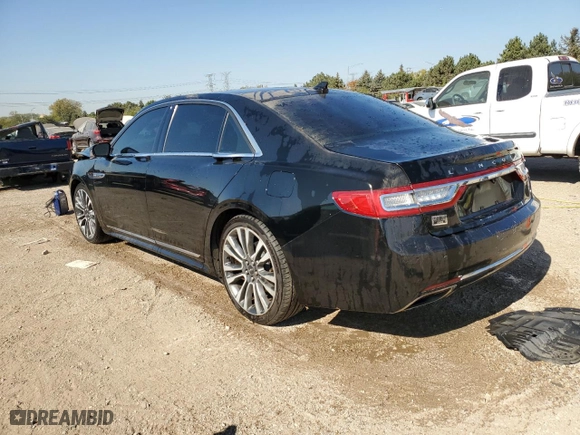 2018 Lincoln Continental Select with VIN 1LN6L9TK3J5605746, listed as a Copart auction lot 74476824 with 77,171 mi miles and Salvage Title. Bid and sale history available at carsss.com. Image 2.
