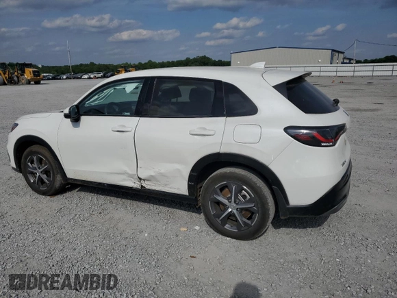 2024 Honda HR-V EX-L with VIN 3CZRZ1H7XRM712668, listed as a Copart auction lot 57045915 with 15,729 mi miles and Salvage title. Bid and sale history available at DreamBid. Image 2.