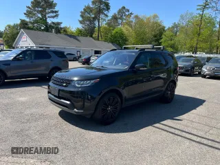 2017 Land Rover Discovery HSE with VIN SALRRBBV7HA045811, listed as a Copart auction lot 56986075 with 142,357 mi miles and Clean Title. Bid and sale history available at DreamBid. Image 2.