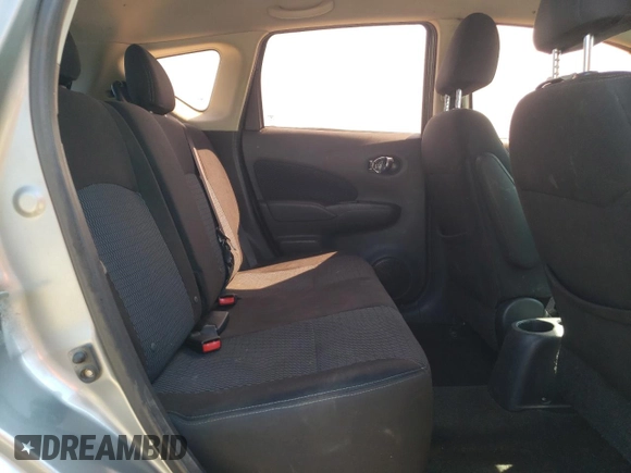 2014 Nissan Note S with VIN 3N1CE2CP7EL359104, listed as a Copart auction lot 60210585 with 65,508 mi miles and Salvage title. Bid and sale history available at DreamBid. Image 10.