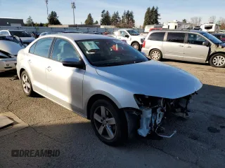 2012 Volkswagen Jetta Sedan TDI with VIN 3VW3L7AJ4CM382276, listed as a Copart auction lot 89101635 with 128,190 mi miles and Salvage Title. Bid and sale history available at carsss.com. Image 4.