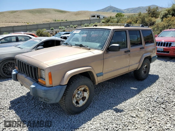 1999 Jeep Cherokee Sport z VIN 1J4FF68S7XL553295, wystawiony jako Copart lot #62390915 z przebiegiem 358 587 mil mil oraz Czysty tytuł • Clean title. Historia ofert i sprzedaży dostępna na DreamBid. Obrazek 1.