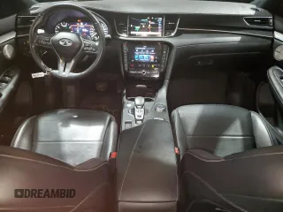 2022 Infiniti QX55 Sensory with VIN 3PCAJ5L31NF105496, listed as a Copart auction lot 66185705 with 42,051 mi miles and Salvage title. Bid and sale history available at DreamBid. Image 8.