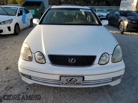 1998 Lexus GS 300 z VIN JT8BD68S1W0037717, wystawiony jako Copart lot #77238404 z przebiegiem 154 474 mil mil oraz Szkoda całkowita • Salvage title. Historia ofert i sprzedaży dostępna na DreamBid. Obrazek 5.