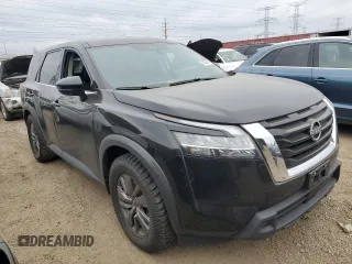 2022 Nissan Pathfinder S with VIN 5N1DR3AC3NC224298, listed as a Copart auction lot 82920974 with 37,515 mi miles and Salvage title. Bid and sale history available at DreamBid. Image 4.