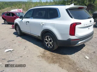 2020 Kia Telluride EX with VIN 5XYP34HC5LG008668, listed as a IAAI auction lot 42063077 with 59,480 mi miles and . Bid and sale history available at DreamBid. Image 3.