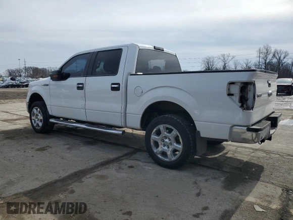 2014 Ford F-150 XL with VIN 1FTFW1EF9EKF97883, listed as a Copart auction lot 46452045 with 127,277 mi miles and Salvage title. Bid and sale history available at DreamBid. Image 2.