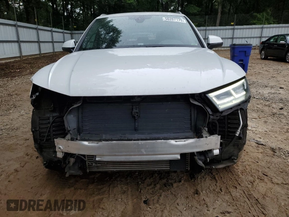 2018 Audi Q5 Premium Plus with VIN WA1BNAFY9J2098068, listed as a Copart auction lot 56207175 with 89,418 mi miles and Salvage title. Bid and sale history available at DreamBid. Image 5.