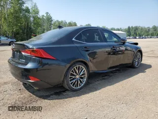 2020 Lexus IS 300 with VIN JTHD81F23L5041799, listed as a Copart auction lot 59922935 with 122,307 mi miles and Clean title. Bid and sale history available at DreamBid. Image 3.