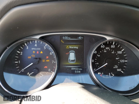 2016 Nissan Rogue SL with VIN 5N1AT2MV9GC770781, listed as a Copart auction lot 45149625 with 89,922 mi miles and Salvage Title. Bid and sale history available at DreamBid. Image 9.