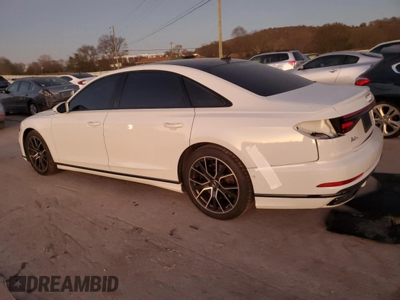 2020 Audi A8 L with VIN WAU8EAF83LN003891, listed as a Copart auction lot 81360214 with 29,068 mi miles and Clean Title. Bid and sale history available at carsss.com. Image 2.
