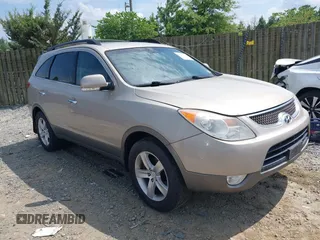 2008 Hyundai Veracruz GLS with VIN KM8NU73C98U050338, listed as a IAAI auction lot 42777376 with 115,706 mi miles and . Bid and sale history available at DreamBid. Image 1.