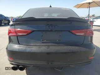 2017 Audi A3 Sedan Premium with VIN WAUAUGFF8H1037670, listed as a Copart auction lot 59986454 with 93,356 mi miles and Salvage Title. Bid and sale history available at carsss.com. Image 6.