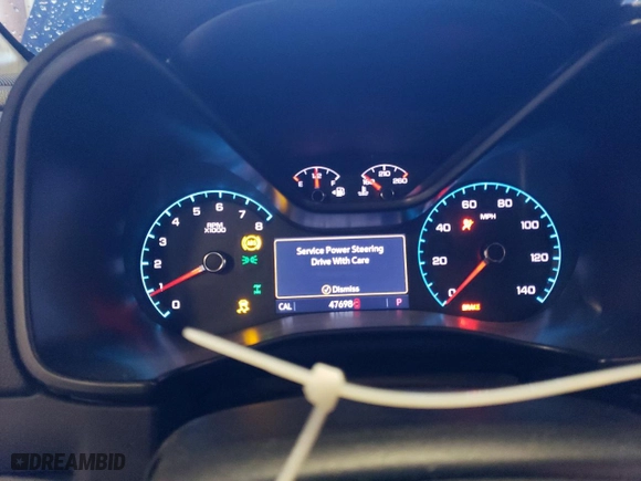 2019 Chevrolet Colorado 4WD LT with VIN 1GCGTCEN2K1125882, listed as a Copart auction lot 49137635 with 47,698 mi miles and Non Repairable. Bid and sale history available at carsss.com. Image 9.