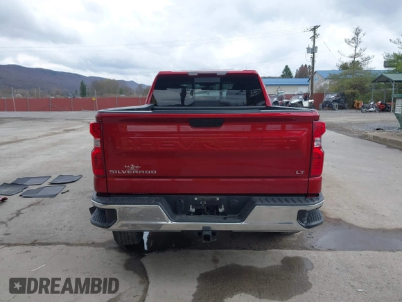 2021 Chevrolet Silverado 1500 LT with VIN 3GCUYDED8MG222154, listed as a IAAI auction lot 41923543 with 39,500 mi miles. Bid and sale history available at carsss.com. Image 15.