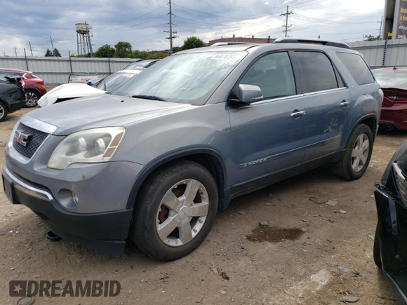 2008 GMC Acadia SLT1 with VIN 1GKEV23728J199090, listed as a Copart auction lot 48636274 with 91,857 mi miles and Non Repairable. Bid and sale history available at DreamBid. Image 1.