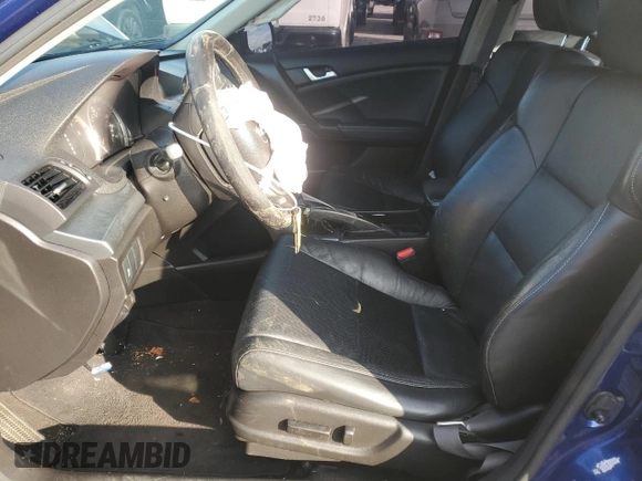 2011 Acura TSX with VIN JH4CU2F61BC005233, listed as a Copart auction lot 80979904 with 152,234 mi miles and Salvage title. Bid and sale history available at DreamBid. Image 7.