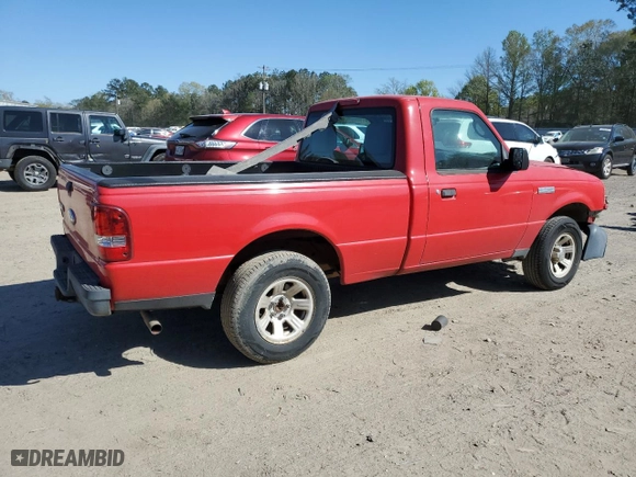 2010 Ford Ranger XL with VIN 1FTKR1AD3APA57209, listed as a Copart auction lot 50052105 with 200,011 mi miles and Salvage Title. Bid and sale history available at carsss.com. Image 3.