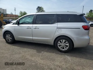 2017 Kia Sedona LX with VIN KNDMB5C19H6265263, listed as a Copart auction lot 53246695 with 121,770 mi miles and Clean Title. Bid and sale history available at carsss.com. Image 2.