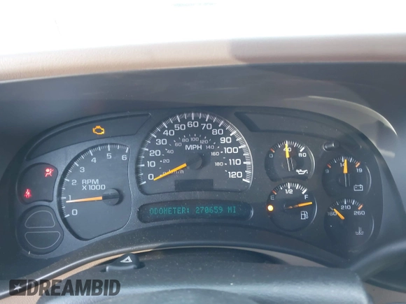 2005 Chevrolet Tahoe LT z VIN 1GNEC13T25R131448, wystawiony jako IAAI lot #41748373 z przebiegiem 270 659 mil mil oraz . Historia ofert i sprzedaży dostępna na DreamBid. Obrazek 7.