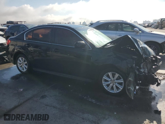 2010 Subaru Legacy Premium with VIN 4S3BMBB63A3224695, listed as a Copart auction lot 77875534 with Not provided miles and Salvage title. Bid and sale history available at DreamBid. Image 4.