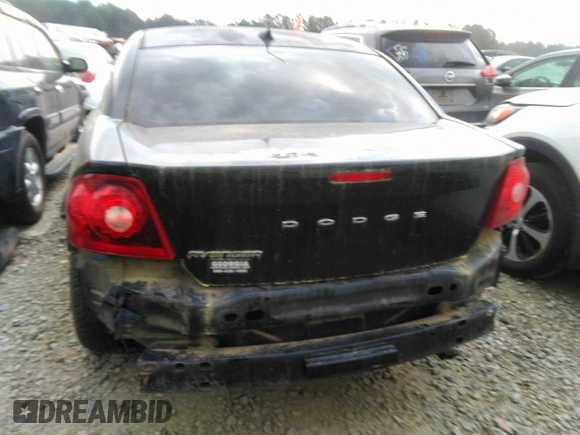 2014 Dodge Avenger SE with VIN 1C3CDZAB4EN170270, listed as a IAAI auction lot 35926446 with 39,639 mi miles and . Bid and sale history available at DreamBid. Image 6.