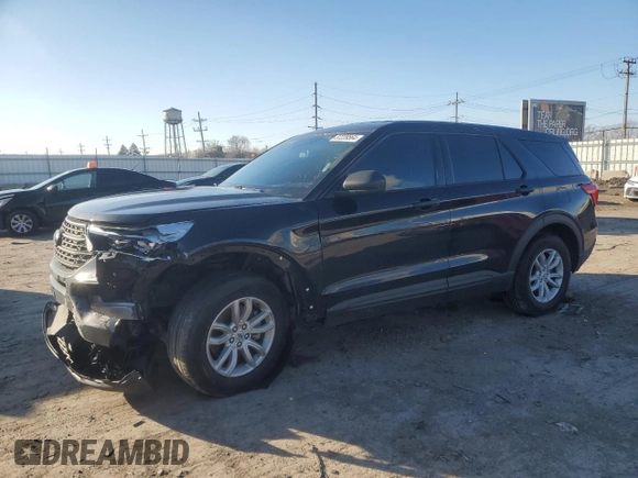2021 Ford Explorer with VIN 1FMSK8BHXMGB49612, listed as a Copart auction lot 87239564 with 60,403 mi miles and Salvage Title. Bid and sale history available at carsss.com. Image 1.