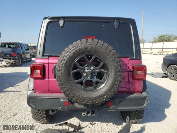 2024 Jeep Wrangler Sport S with VIN 1C4PJXDG8RW323265, listed as a Copart auction lot 76496394 with 3,060 mi miles and Salvage Title. Bid and sale history available at carsss.com. Image 6.