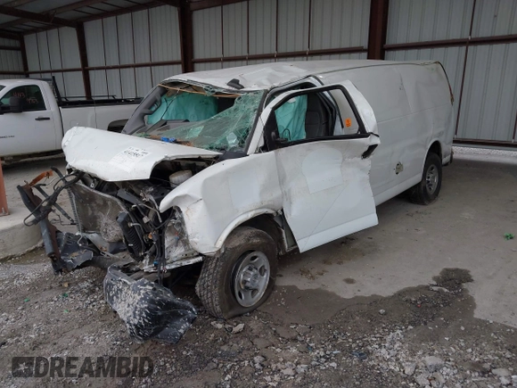 2019 Chevrolet Express Cargo z VIN 1GCWGBFG0K1248106, wystawiony jako IAAI lot #41415517 z przebiegiem Nie podano mil oraz . Historia ofert i sprzedaży dostępna na DreamBid. Obrazek 17.
