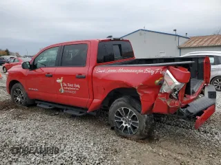 2023 Nissan Titan SV z VIN 1N6AA1EDXPN100457, wystawiony jako Copart lot #81621194 z przebiegiem 21 820 mil mil oraz Szkoda całkowita • Salvage title. Historia ofert i sprzedaży dostępna na DreamBid. Obrazek 2.