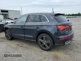 2020 Audi SQ5 Premium Plus with VIN WA1B4BFYXL2002721, listed as a Copart auction lot 54178255 with 61,051 mi miles and Salvage Title. Bid and sale history available at DreamBid. Image 2.