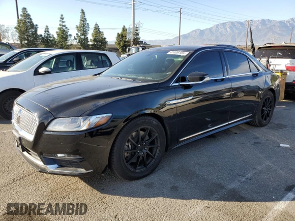 2018 Lincoln Continental Select with VIN 1LN6L9SKXJ5610363, listed as a Copart auction lot 41409155 with 74,996 mi miles and Clean Title. Bid and sale history available at carsss.com. Image 1.