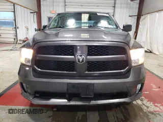 2018 Ram 1500 Express with VIN 1C6RR7FG6JS282197, listed as a Copart auction lot 82840704 with 150,019 mi miles and Salvage title. Bid and sale history available at DreamBid. Image 5.