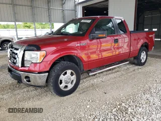 2010 Ford F-150 XL with VIN 1FTFX1EV4AKE15909, listed as a Copart auction lot 58553515 with 126,257 mi miles and Salvage title. Bid and sale history available at DreamBid. Image 1.
