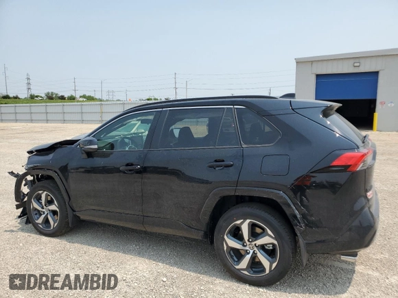 2025 Toyota RAV4 SE with VIN JTMCB3FV6SD255341, listed as a Copart auction lot 58902215 with 407 mi miles and Salvage title. Bid and sale history available at DreamBid. Image 2.