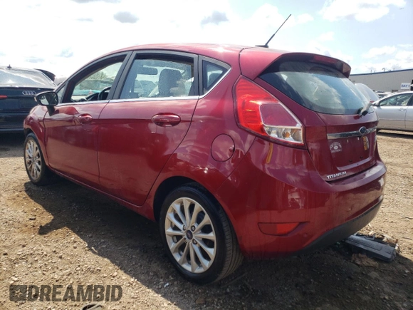 2017 Ford Fiesta Titanium with VIN 3FADP4FJ9HM115666, listed as a Copart auction lot 64105704 with 101,529 mi miles and Salvage Title. Bid and sale history available at DreamBid. Image 2.
