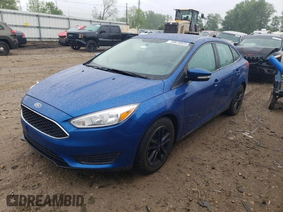 2018 Ford Focus SE with VIN 1FADP3F29JL258787, listed as a Copart auction lot 59678925 with 142,524 mi miles and Clean title. Bid and sale history available at DreamBid. Image 1.