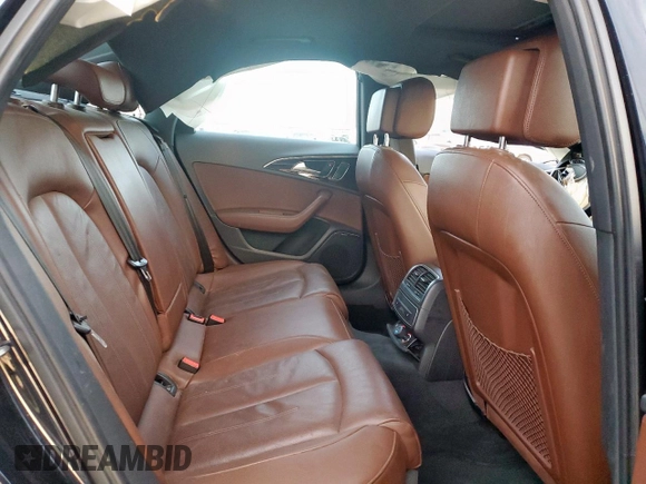 2015 Audi A6 3.0T Premium Plus with VIN WAUFGAFCXFN016132, listed as a Copart auction lot 50551585 with 90,637 mi miles and Salvage Title. Bid and sale history available at carsss.com. Image 10.