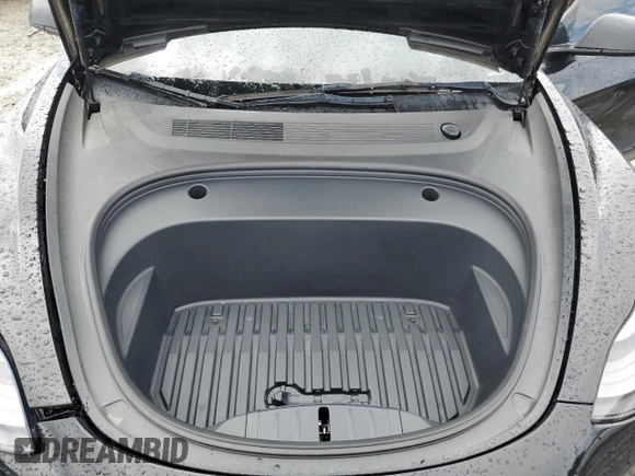 2023 Tesla Model 3 with VIN 5YJ3E1EA2PF457667, listed as a Copart auction lot 57360035 with 53,962 mi miles and Salvage title. Bid and sale history available at DreamBid. Image 11.