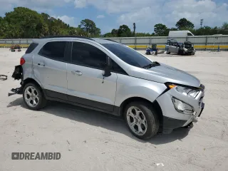 2021 Ford EcoSport SE with VIN MAJ3S2GE0MC453081, listed as a Copart auction lot 51203875 with 23,716 mi miles and Non Repairable. Bid and sale history available at carsss.com. Image 4.